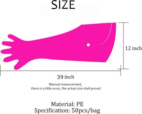 Halter Disposable Artificial Insemination Gloves Veterinary Gloves Shoulder Length Disposable Cow Palpation in Saudi Arabia