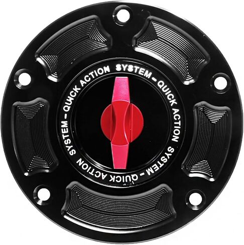 Motorcycle Gas Cap Quick Release Fuel Tank Oil Cover CNC Racing Accessories Fit for Ducati Diavel Scrambler 1100 For Aprilia Tuono V4 1100 (Blue) in Saudi Arabia