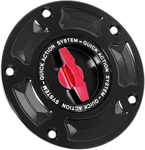 Motorcycle Gas Cap Quick Release Fuel Tank Oil Cover CNC Racing Accessories Fit for Ducati Diavel Scrambler 1100 For Aprilia Tuono V4 1100 (Blue) in Saudi Arabia