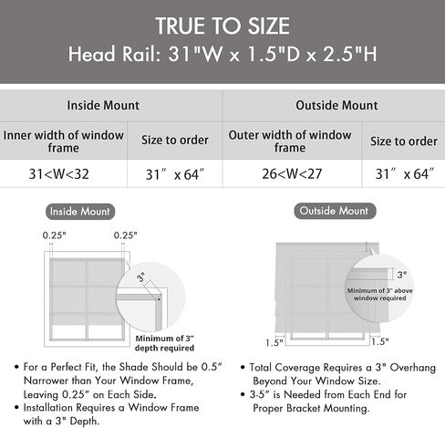 ظلال رومانية لاسلكية من ماديسون بارك جالين - تعتيم لوحة واحدة للخصوصية من القماش، موفرة للطاقة، معالجة نوافذ معزولة حراريًا، لغرفة النوم، ديكور غرفة المعيشة، 31 بوصة × 64 بوصة، رمادي in Kuwait