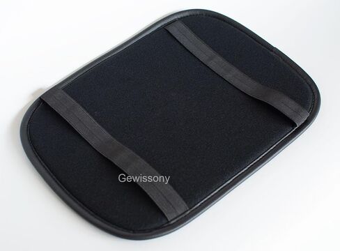 Black Bling Auto Center Console Pad Crystal Car Armrest Box Cover Protector Universal Fit Car Decor Accessories for Women in Saudi Arabia