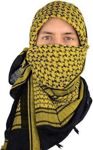 Military Shemagh Tactical 100% Cotton Scarf Head Wrap in Kuwait