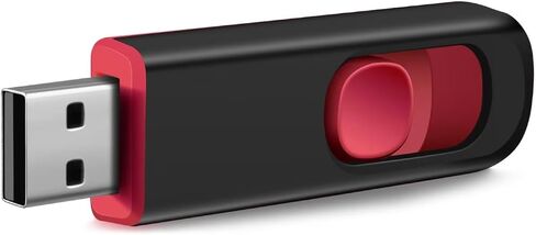 محرك أقراص فلاش USB سعة 64 جيجابايت من MAKACTUA، محرك أقراص فلاش USB 2.0، محرك أقراص إبهام، محرك أقراص القفز لتخزين البيانات أسود/أخضر in Kuwait
