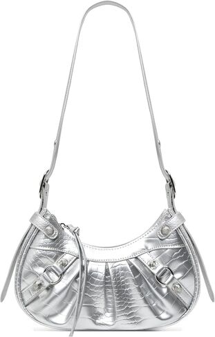 Shoulder Crossbody Bags for Women, Shoulder Purse with Adjustable Shoulder Strap, Punk Studded Underarm Y2k Purse in Saudi Arabia