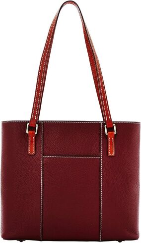 حقيبة يد Dooney & Bourke الصغيرة Lexington للنساء من الجلد المحبب، حقيبة يد مع أحزمة كتف جلدية طويلة in Saudi Arabia
