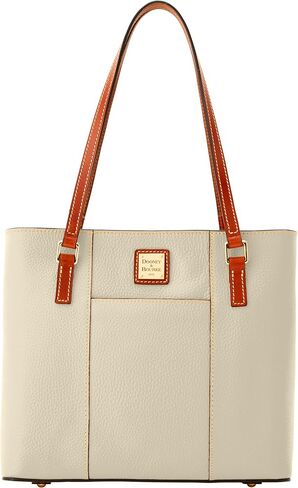 حقيبة يد Dooney & Bourke الصغيرة Lexington للنساء من الجلد المحبب، حقيبة يد مع أحزمة كتف جلدية طويلة in Saudi Arabia