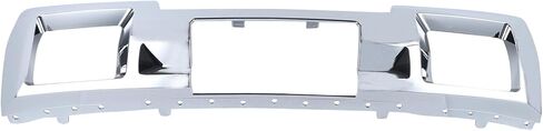 Chorme Front Bumper Skid Plate Panel Lower Cover Face Bar Compatible with 2015-2019 GMC Sierra 2500/3500 HD 4 Door 23178964 GM1053105C in Saudi Arabia
