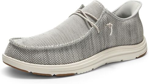 حذاء بدون كعب رجالي كاجوال بدون استخدام اليدين من برونو مارك، حذاء رجالي قابل للتمدد برباط سهل الارتداء، حذاء حافي القدمين غير قابل للانزلاق للرجال، مريح وخفيف الوزن in Kuwait