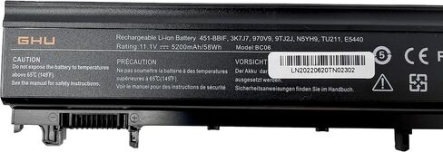 بطارية GHU الجديدة X284G GW240 58 Wh متوافقة مع كمبيوتر Dell Inspiron 1525 1526 1545 1546 PP29L PP41L PN XR693 GP952 RU586 RN873 GW240 M911G J399N الجزء المناسب # 312-0844 C601H GW252 HP297 K450N in Saudi Arabia