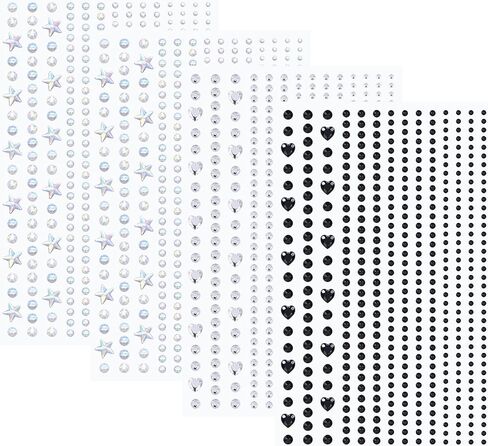 QWALIT جواهر الوجه، جواهر الشعر، جواهر الشعر، جواهر الوجه، أحجار الراين للشعر، أحجار الراين للشعر، جواهر العين، كريستالات الوجه، نجمة القلب، الماس الشعر، تلتصق لمهرجان المكياج للحفلات الراقصة in Kuwait