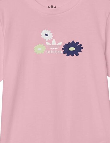 adidas Originals Girls' Flower Printed Tee in Saudi Arabia