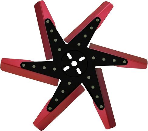 Derale 19817 17" High Performance Aluminum Flex Fan Standard Rotation in Saudi Arabia