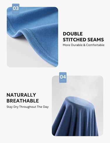 Separatec Men's Underwear Breathable Rayon Made from Bamboo Briefs Dual Pouch Underwear for Men 7 Pack in Saudi Arabia