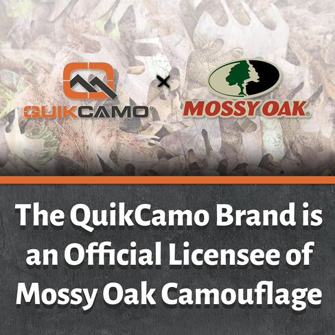 QuikCamo Men’s 3D Leafy Camo Bucket Hat with Built-in Face Mask for Turkey Hunting - Adjustable Size in Kuwait