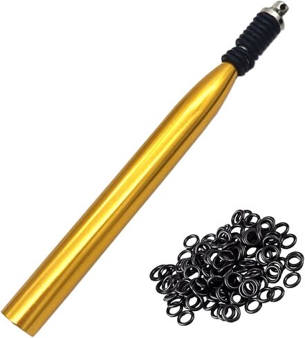 Wacky Rigging Tool, Fishing Bait Rigs, Wacky Rig Ring Tool with 70PCS Worm O-Rings, Wacky Worm Kit for Senko Neko Finesse Stick Soft Baits in Kuwait