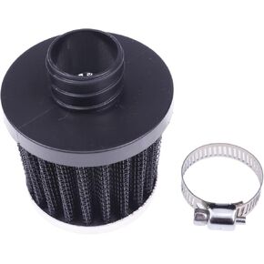 ZTUOAUMA 25mm Universal Heater Air Filter Connector Kit with Clamp Compatible with Webasto Eberspacher Parking Heater