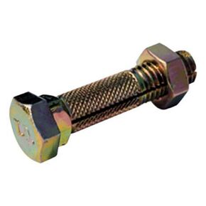 Tie Down Engineering - Nuts & Bolts - Ground Anchor Brackets and Straps - Slotted Bolt and Nut (Pack of 8)