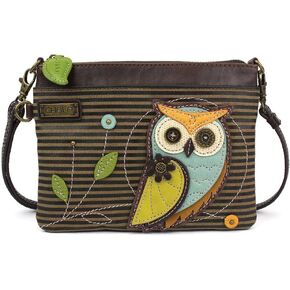 CHALA Mini Crossbody/Purse with Convertible Strap Stylish, Compact, Versatile - Alligator - Taupe in Kuwait