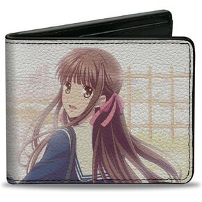 Crunchyroll Wallet, Bifold, Fruits Basket Tohru Honda School Uniform Exiting Scene, Vegan Leather