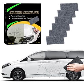 6Pc Nano Sparkle Cloth Car Scratch Remover,Upgraded Nano Sparkle Cloth,Nano Cleaning Cloth Scratch Remover,Nano Sparkle Cloth Magic Car Scratch Repair Cloth for Vehicles in Saudi Arabia