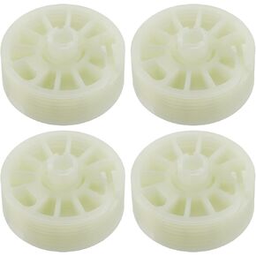 X AUTOHAUX 4pcs Window Regulator Drum Gear Spool for Kia Sportage 2016-2020 Glass Regulator Sprocket Spool Gear for Front Rear Left Windows