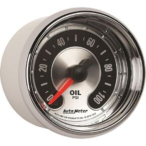 Auto Meter 1253 American Muscle 2-1/16" Oil Pressure Gauge