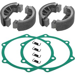 M MATI Brake Shoe Set Gasket Spring Kit 2SET for John Deere Tractor 750 770 790 M805735 CH15072 M803177 CH15073