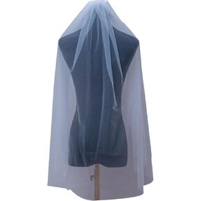 Bridal Veils for Wedding Long Tulle 1 Tier,Cathedral Wedding Veil Ivory Bride Veils for Women (Ivory 300)