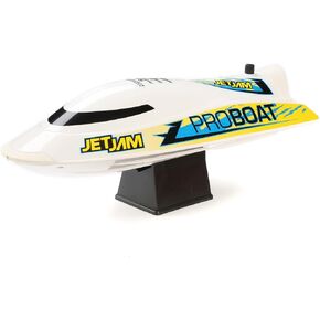 Horizon Hobby Pro Boat RC Jet Jam V2 12" Self-Righting Pool Racer Brushed RTR Batteries for Transmitter Not Included Orange PRB08031V2T1