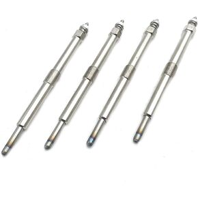 4PCS 12 Volt Heater Glow Plugs 2666A016 Compatible for Perkins 1103 1104 1106 Aftermarket Replacement Parts