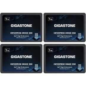 Gigastone Game Pro 2-Pack 256GB SSD SATA III 6Gb/s. 3D NAND 2.5" Internal Solid State Drive, Read up to 510MB/s. Compatible with PS4, PC, Desktop and Laptop, 2.5 inch 7mm (0.28")