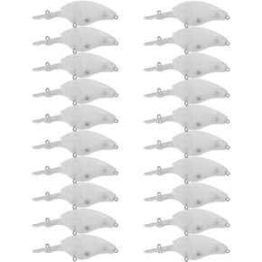 Aneew السائبة غير مصبوغ الفراغات كرانكبيتس أسماك Jerkbaits تمايل روك باس الصيد السحر لتقوم بها بنفسك صنع عدة للمياه المالحة والمياه العذبة in Kuwait