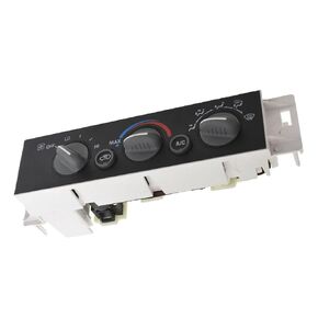 A/C Heater Control Panel Replacement for Chevy & GMC C1500 C2500 C3500 K1500 K2500 K3500 1996-2000 w/o Rear Window Defogger 9378815 1572548 16231175