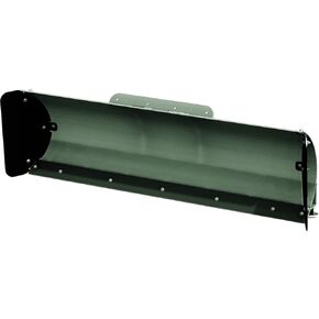 105540 Plow Blade End Shield Black