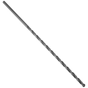 Drill America-DWDDL8X3/16 3/16" x 8" High Speed Steel Extra Long Drill Bit, DWDDL Series, Uncoated (Bright)