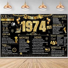 40th Birthday Decorations for Men Women, Happy 40th Birthday Banner Decorations Cheers to 40 Years Birthday Party Suppiles Black Gold Backdrop for 40th Birthday Party Favors Decor (71 x 45 inch)