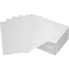YOKIVE 150 Pack Printable Blank Card, Personalized Business Card | Double-Sided Printing, Great for DIY Card, Picture(Silver, 0.21mm Thick 3.4x2.1 Inch)