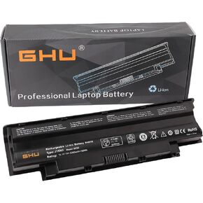GHU New Battery 58 WH Replacement for J1KND 4T7JN WT2P4 383CW 312-1205 312-0233 312-0234 312-1280 Compatible for Dell Inspiron 3420 3520 13R (N3010) 14R (N4010 N4110) (N5010 N5110) N7010