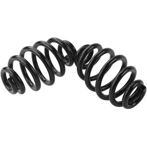 Motorcycle Coils Spiral Seat Spring Kit 3" - Steel Solo Seat Barrel Spring Kit for Harley Davidson Chopper Bobber Softail Sportster, Mini Bike Seat(Black 2 pcs)