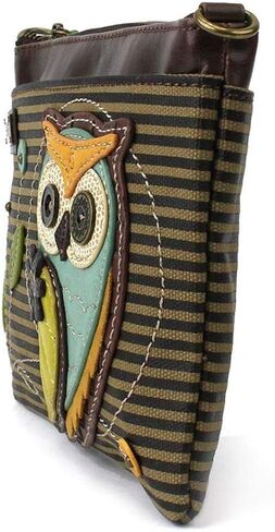 CHALA Mini Crossbody/Purse with Convertible Strap Stylish, Compact, Versatile - Alligator - Taupe in Kuwait