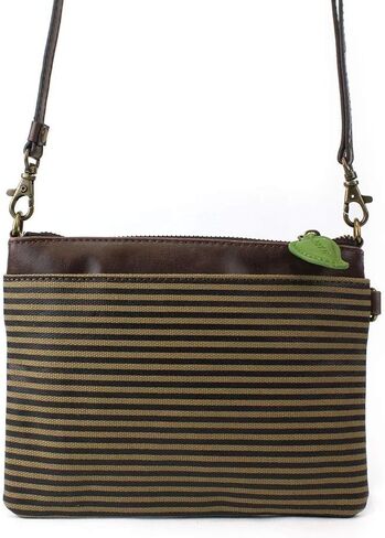 CHALA Mini Crossbody/Purse with Convertible Strap Stylish, Compact, Versatile - Alligator - Taupe in Kuwait