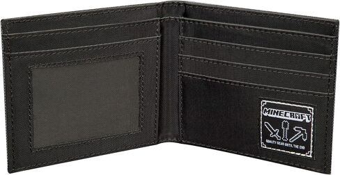 JINX Minecraft Iron Sword Nylon Bi-Fold Wallet, Multi-Colored, One Size in Saudi Arabia