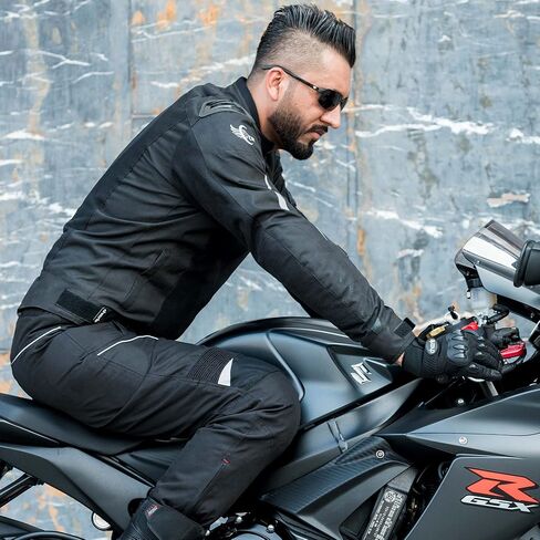 Chocho Mesh Motorcycle Jacket for Men Summer Motorbike Riding Jacket with Armor Racing Protection Jacket in Saudi Arabia