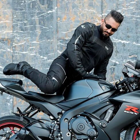 Chocho Mesh Motorcycle Jacket for Men Summer Motorbike Riding Jacket with Armor Racing Protection Jacket in Saudi Arabia