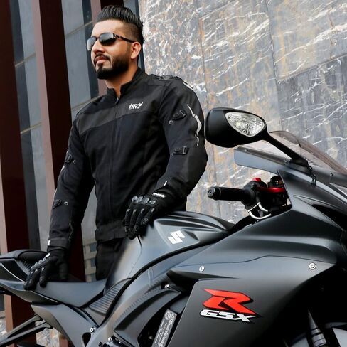 Chocho Mesh Motorcycle Jacket for Men Summer Motorbike Riding Jacket with Armor Racing Protection Jacket in Saudi Arabia