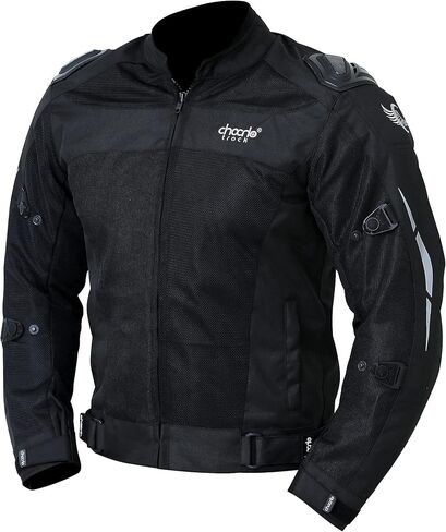 Chocho Mesh Motorcycle Jacket for Men Summer Motorbike Riding Jacket with Armor Racing Protection Jacket in Saudi Arabia