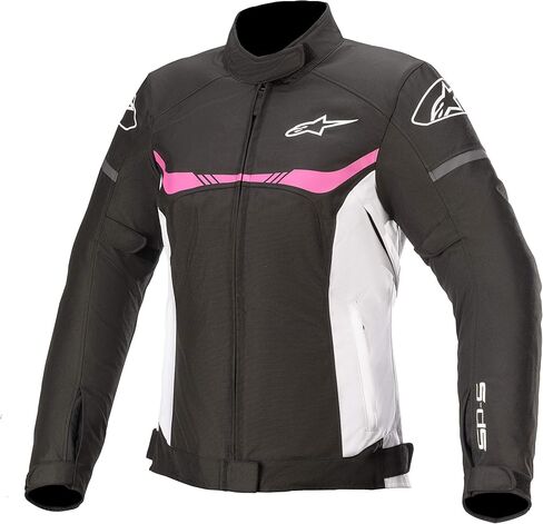 سترة Alpinestars النسائية المقاومة للماء Stella T-SPS (صغير) (أسود/أبيض) in Saudi Arabia