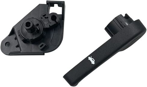 مقبض تحرير غطاء المحرك مع دعامة تثبيت غطاء محرك السيارة مقبض مفتوح متوافق مع Ford Fusion Lincoln MKZ 2013-2018 in Kuwait