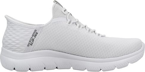 Skechers Men's Summits High Range Hands Free Slip-in Sneaker, White, 11 Wide in Saudi Arabia