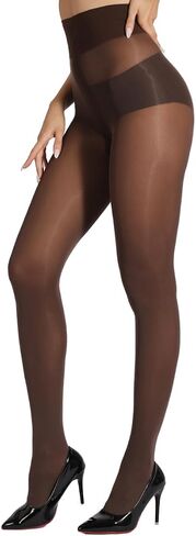 Indestructible Pantyhose T-Crotch Semi-Sheer Women's Tights Rip-Resistant High Waist With Reinforced Toes in Saudi Arabia